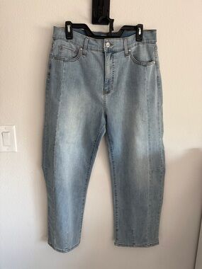 Jessica Simpson Light Blue Relaxed Barrel Jeans